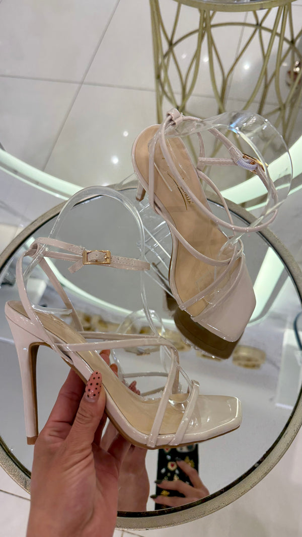 220 ZAPATILLA TIRITAS NUDE-GOLD