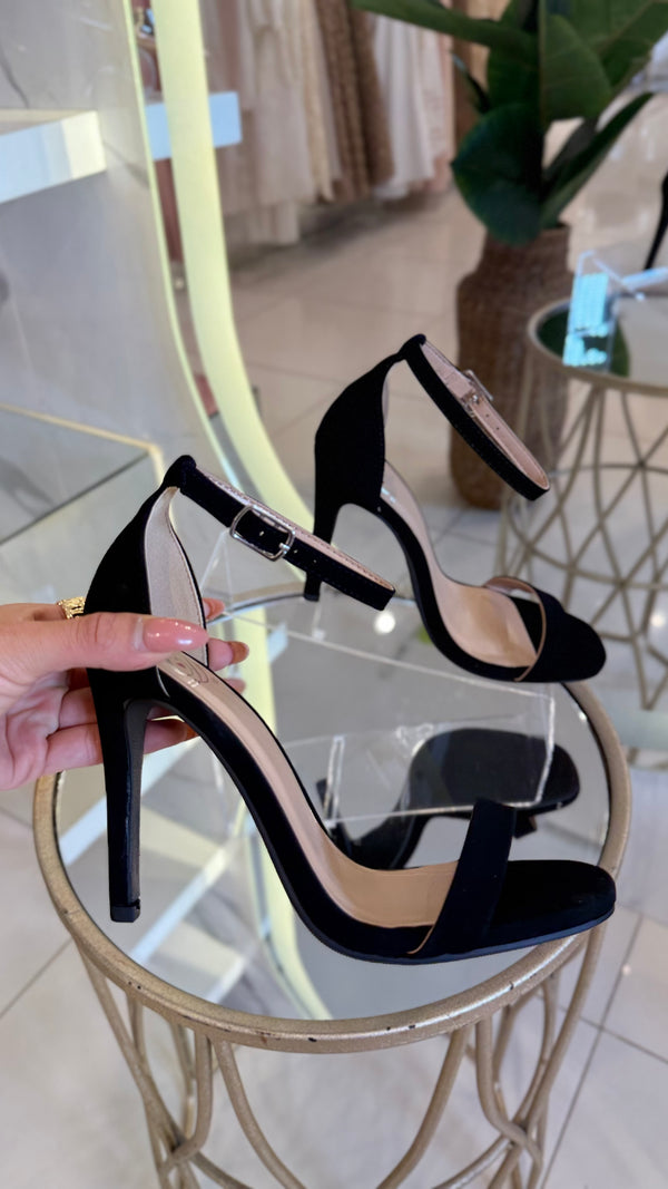 162 ZAPATILLA PULSERA NEGRA-NUDE