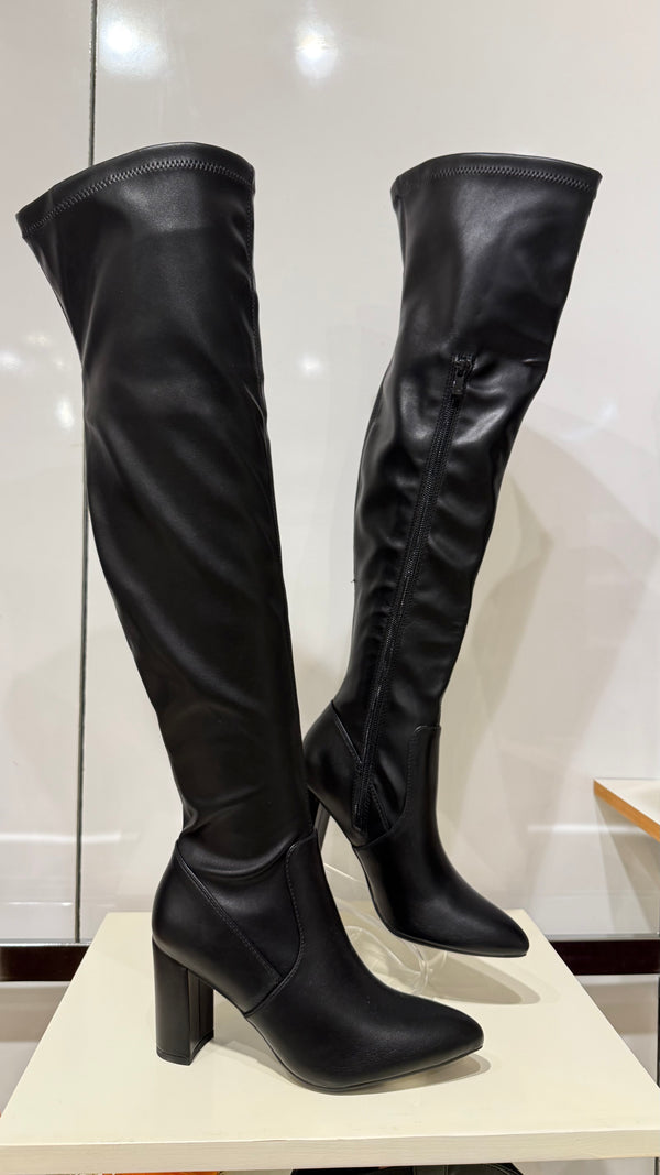 234 BOTA ALTA MAXI NEGRA