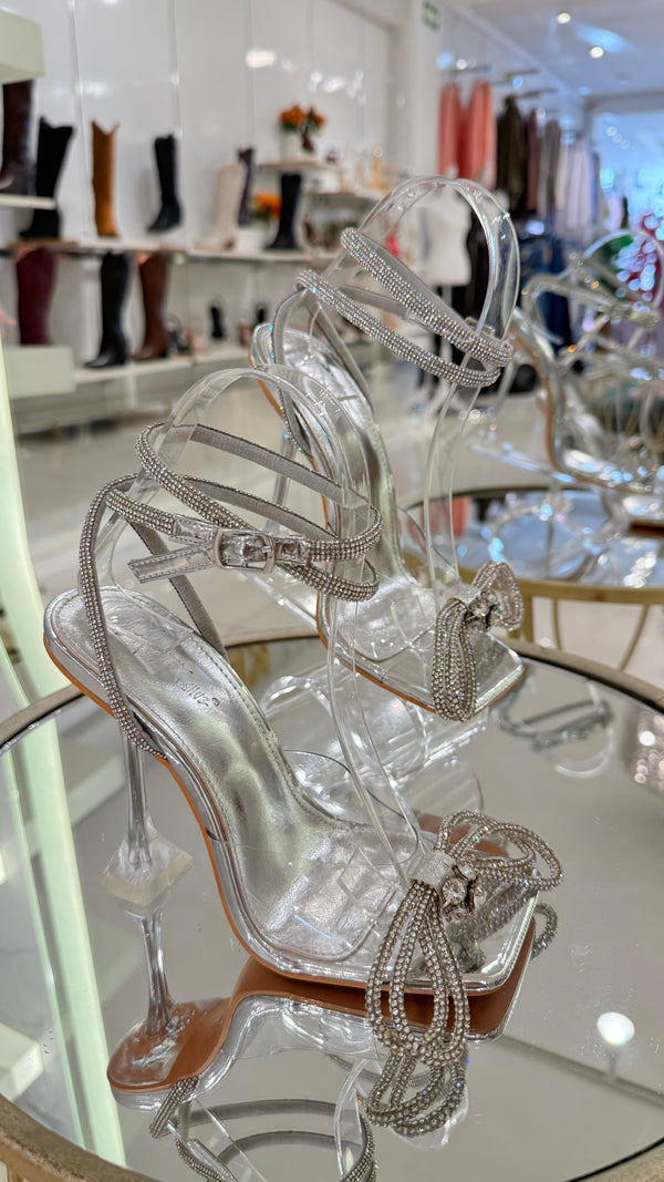 102 ZAPATILLA LORENZA PLATA C PEDRERÍA